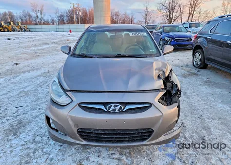 2013 Hyundai Accent Gls from USA, damaged, VIN KMHCT4AE9DU447460